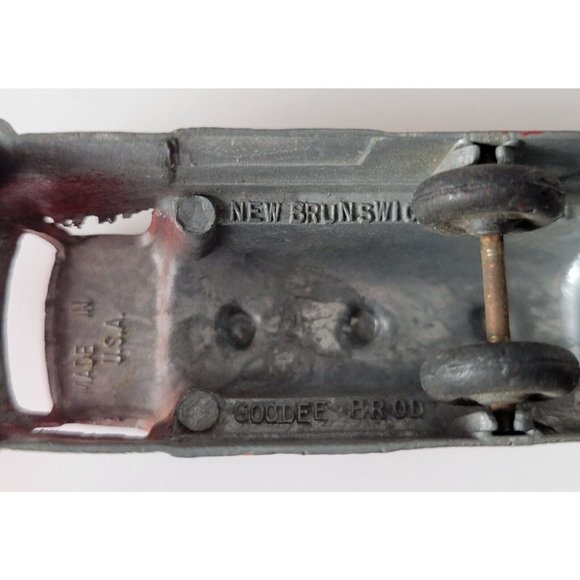 Goodee Red Tanker Truck Diecast Made In USA Vintage - Picture 8 of 8